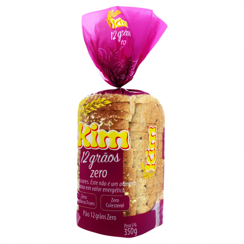Pão Light Kim 12 Grãos 350g