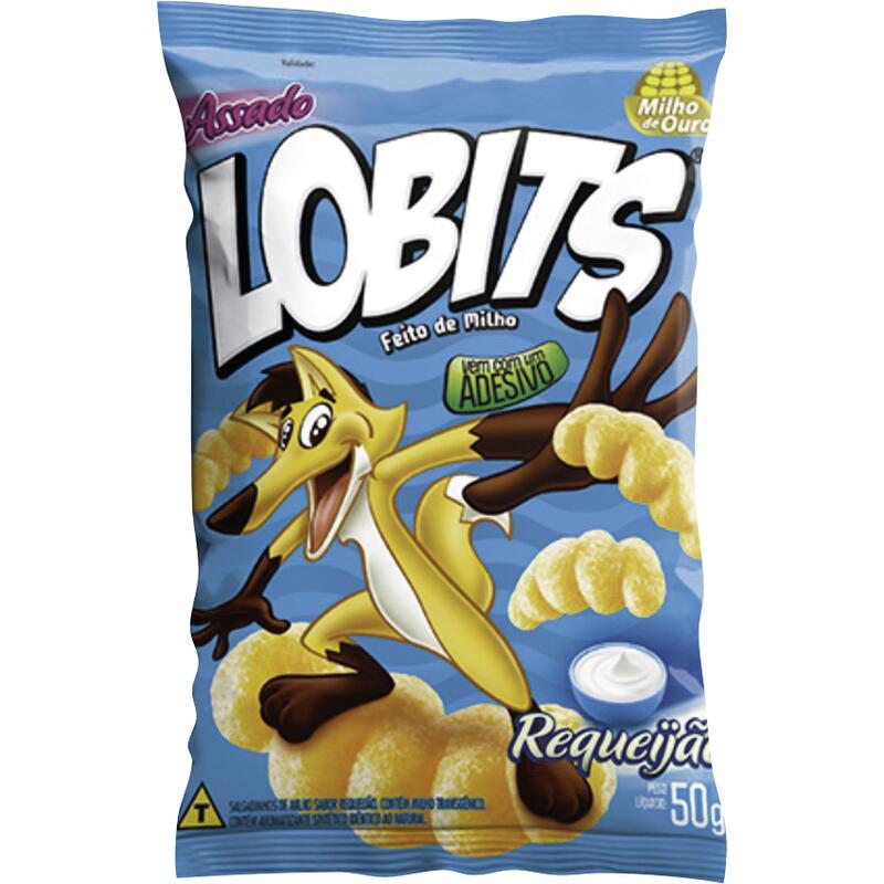 Salgadinho Lobits Requeijão 50g