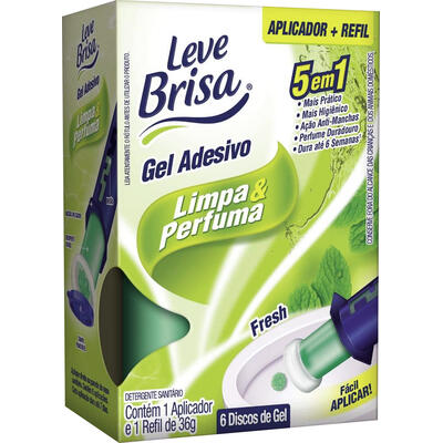 Desodorizador Gel Adesivo Leve Brisa Fresh 36g
