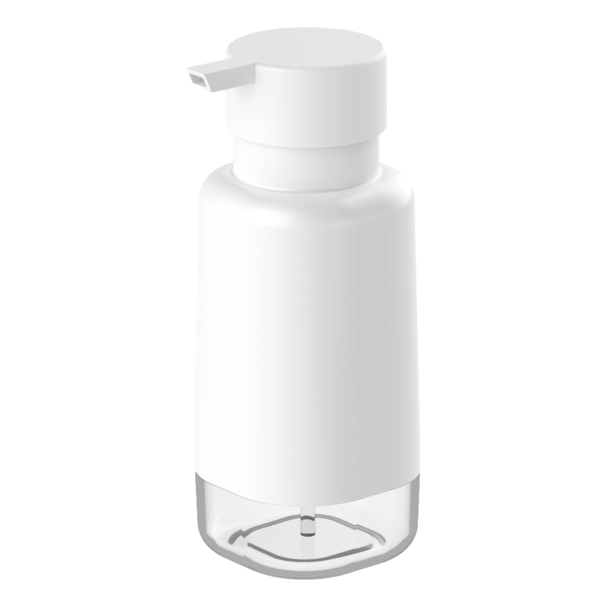 Porta-Sabonete Líquido Branco Fechado Martiplast