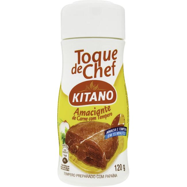 Amaciante de Carne Temperado Kitano Tempero do Chef 120g