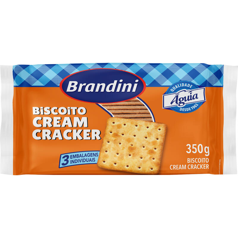 Biscoito Brandini Cream Cracker 350g