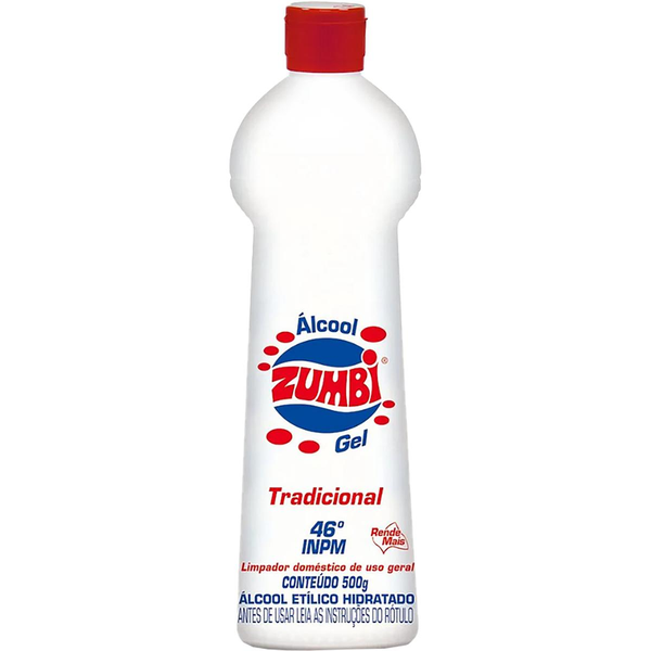 Álcool em Gel Zumbi 500g - 46º INPM